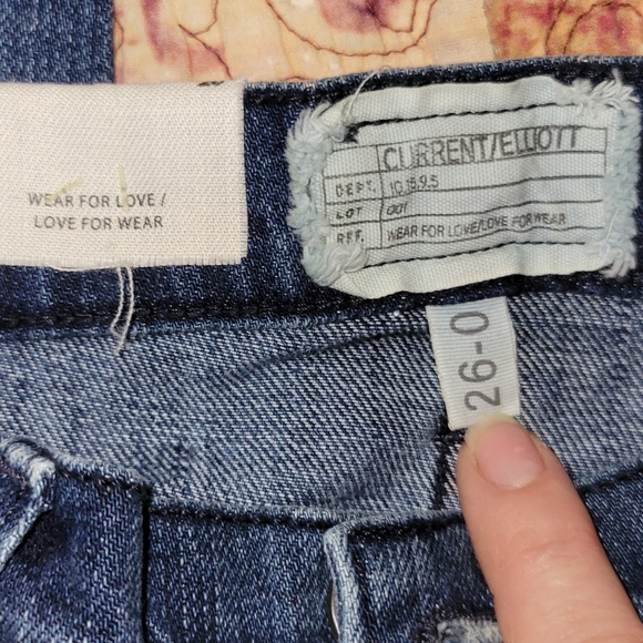 Current/Elliott Cuffed Skinny Jeans - Picture 3 of 6